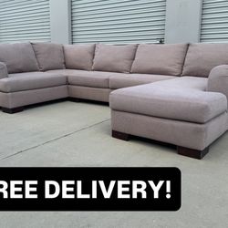FREE DELIVERY || Mathis Furniture 3Pc U Shaped Sectional