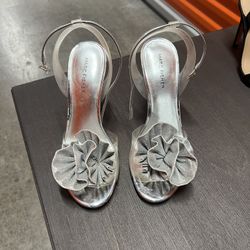 Silver Heels Sandal