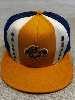 California Golden Bears Cal Hat Cap AJD Lucky Stripe Snapback Vintage