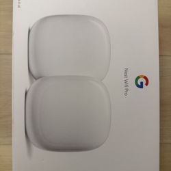 Google Nest WiFi Pro Mesh Network