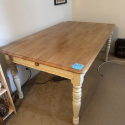 Two Wooden Tables