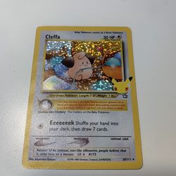 1995 Cleffa, 25th Anniversary Baby Pokemon