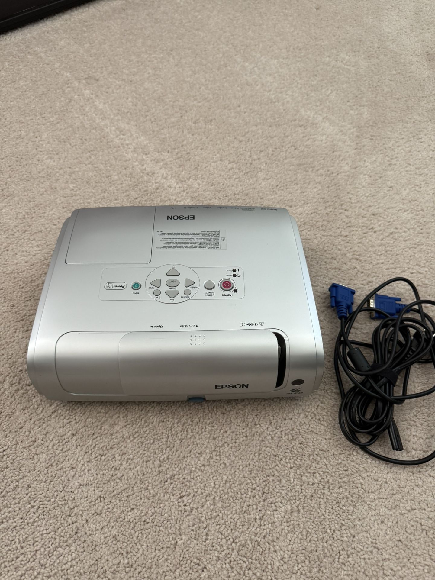 Epson EMP-S4 Silver Keystone Correction Portable 3LCD Projector