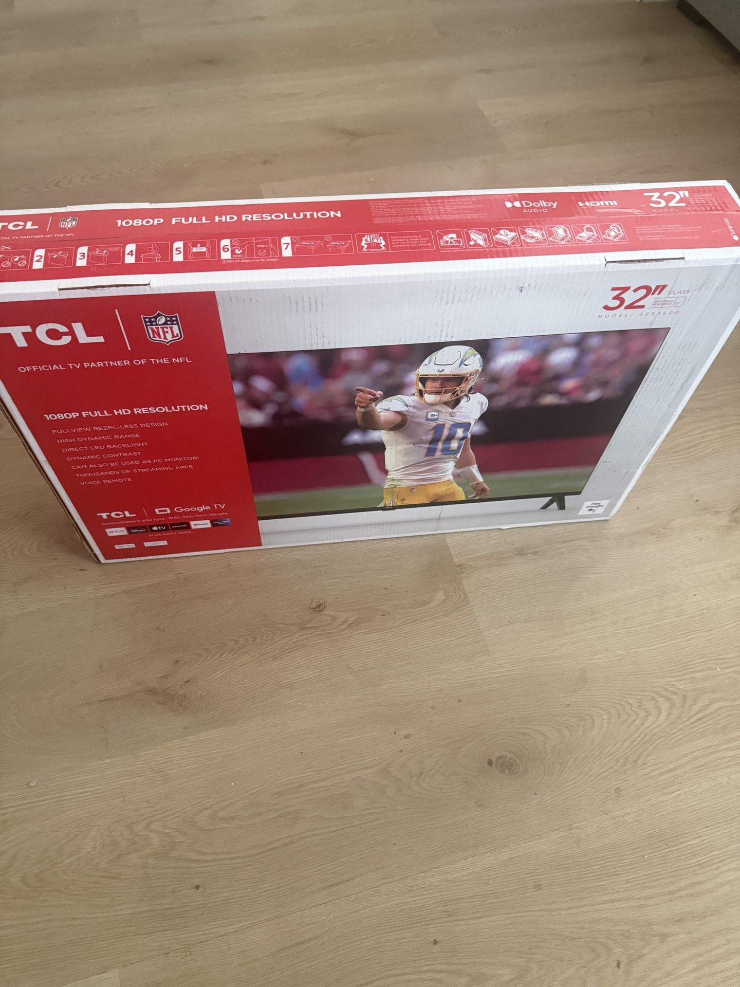 TCL Class S3 1080p LED Smart TV TV Google