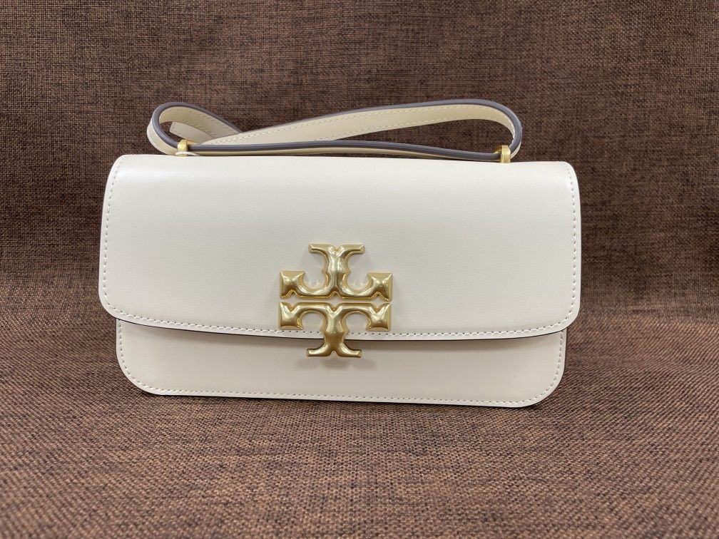 Tory Burch Small Eleanor Rectangular Bag Cream