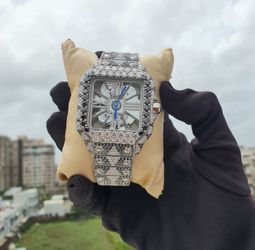 CARTIER MOISSANITE BUSSDOWN💎