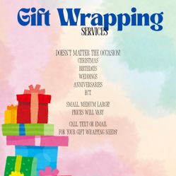 Gift wrapping services
