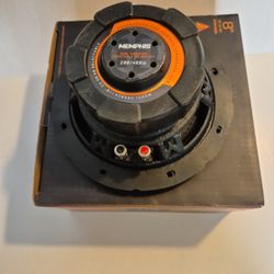 MEMPHIS (1) 8 INCH 2 OR 4 OHM SELECTABLE VOICE COIL CAR SUBWOOFER 400 WATTS ( BRAND NEW PRICE IS LOWEST INSTALL NOT AVAILABLE )