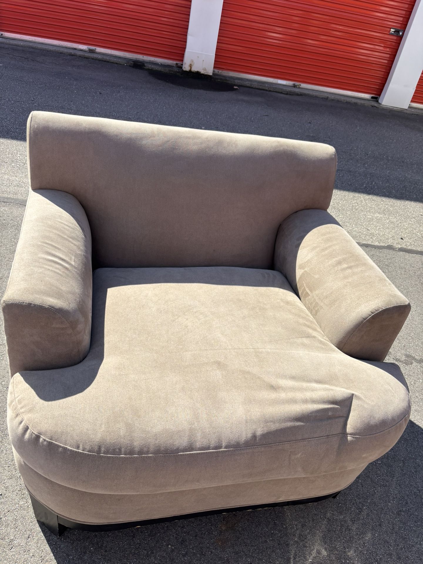 Large Ashley Furniture Beige Armchair