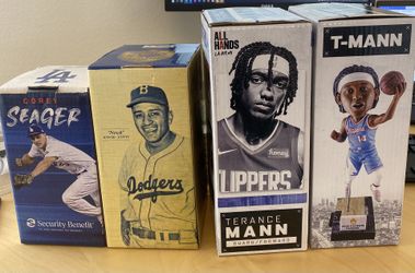 Bobble Heads Dodgers Clippers 