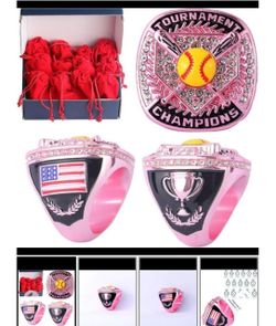 Tournament championhsip Trophy Ring