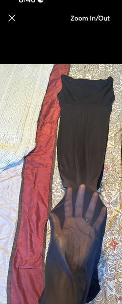 Women Black Sheer Dress Size Medium