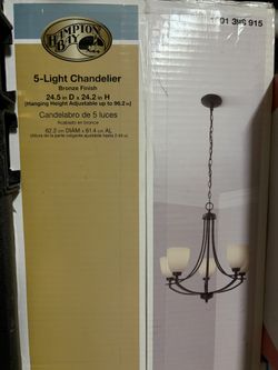 Hampton Bay 5-light Chandelier