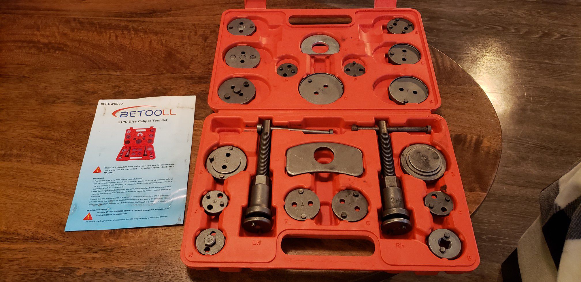 Betooll Brake Caliper Compression Kit