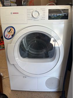 Bosch 300 Series Medium Stackable Ventless Electric Dryer ( White ) Energy Star Certified