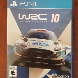 WRC 10 PS4 Game