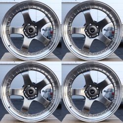 Brand New 18” Work Meister S1 Style Wheels 18x8.5/9.5 5x114.3 ET35 CB73.1 JDM Rims