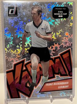 Donruss Franz Beckenbauer Road to FIFA World Cup Card