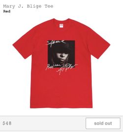 Supreme Mary J. Blige Tee🔥sz: M
