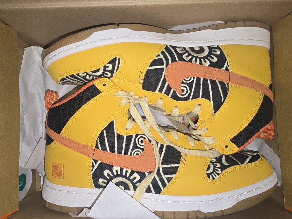 Jordan Dunk Dia De Los Muertos 10.5 New 