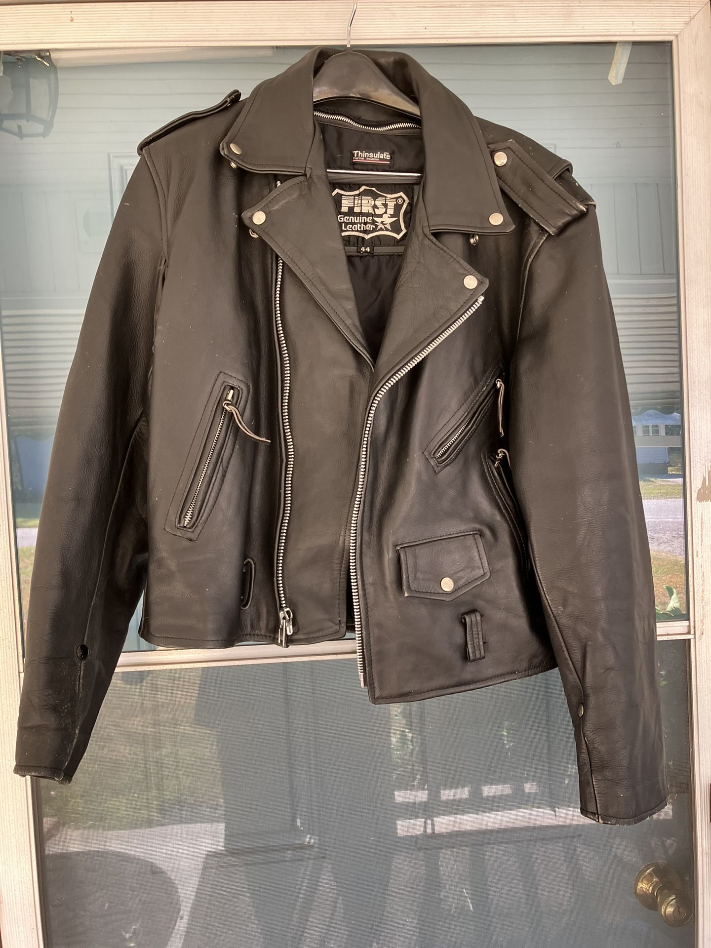 Leather Motorcycle Jacket