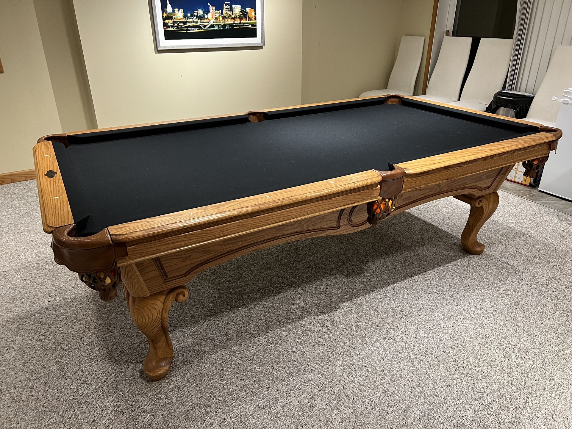 AMF Playmaster 8' pool table & accessories for Sale in Orland Park, IL