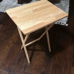 Brand: ReMoiz 3.9 3.9 out of 5 stars (299) Folding TV Tray Table, Indoor Single Tables for Small Space, Stable Solid Wood Construction Space Saving, 1