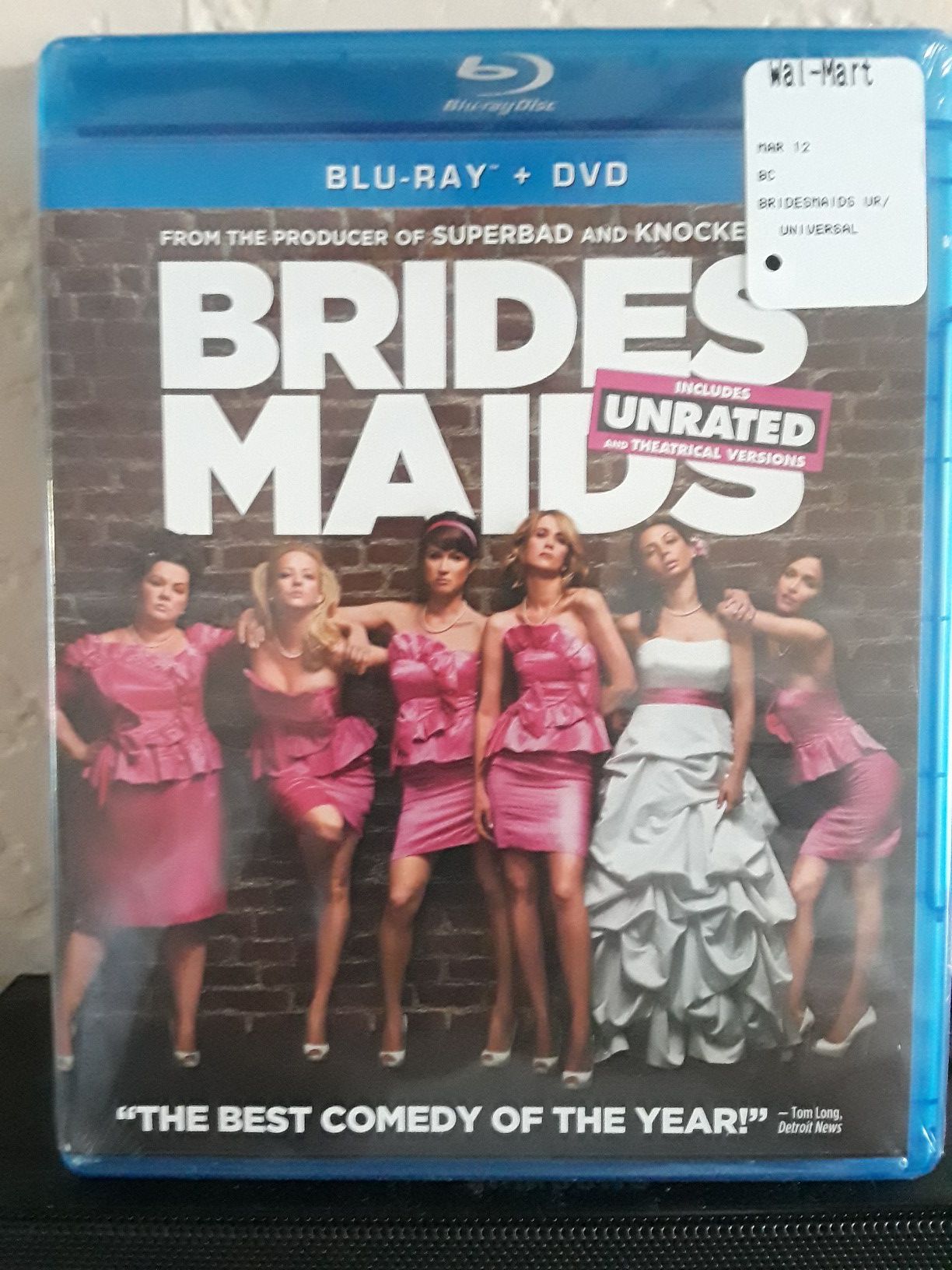 New Unrated Bridesmaids Blu-ray and DVD