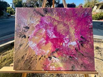 Abstract Acrylic Art
