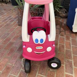 Pink Toy Car Little Tikes 
