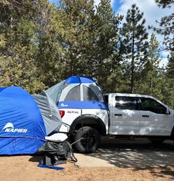Napier Truck Bed Tent Blue and Gray