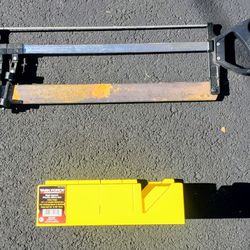 Miter Box & Saw!