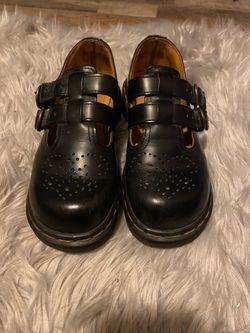 Original Vintage “Made in England” Dr. Martens Black Mary Jane’s