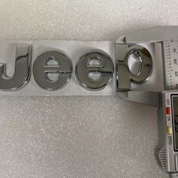 2007-2018 OEM Mopar Hood Black Jeep Badge Emblem Nameplate (contact info removed)2AB