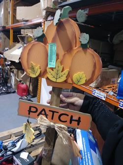 Pumpkin patch decoration