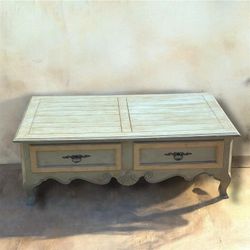 Ethan Allen - Maison Rectangular Coffee Table With Drawers