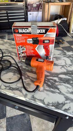 Black & Decker 1350W Dual Temperature Heat Gun (model HG1300