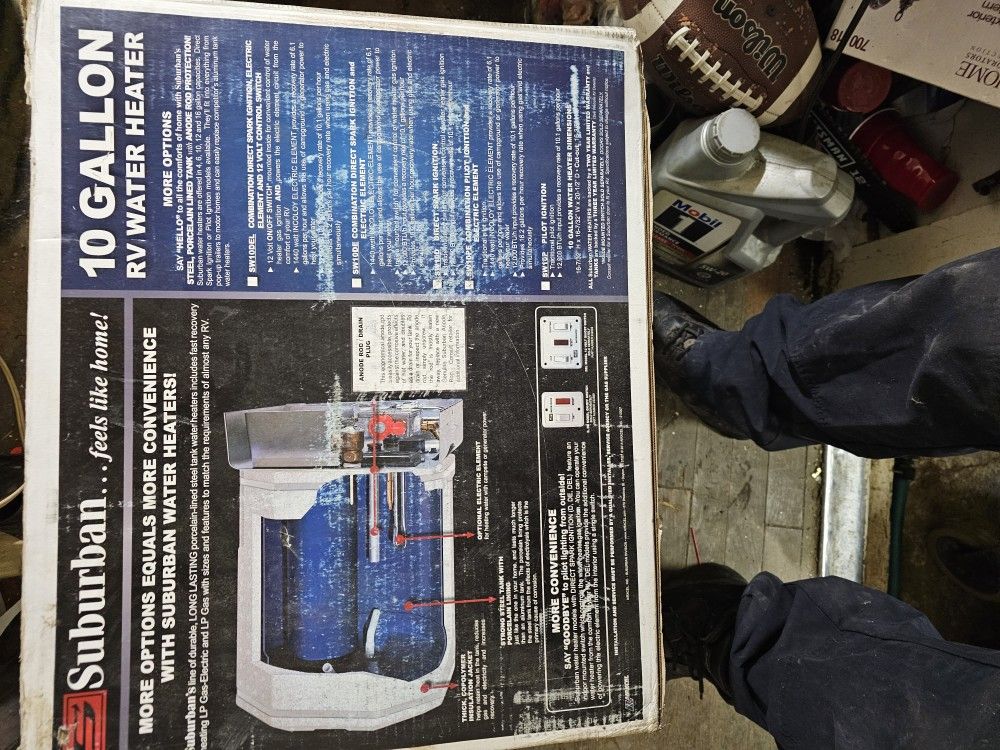 Suburban Water Heater New