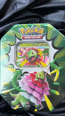 Pokémon TCG Mega Meganium ex Tin