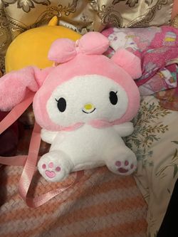my melody backpack plush