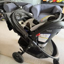 Britax B-Free Premium & B-Safe Gen2 Flexfit + Travel System