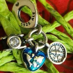 Pandora Travel Trio Charm