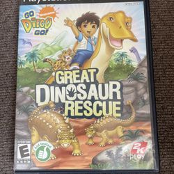 PlayStation 2 Go Diego Go! Great Dinosaur Rescue 