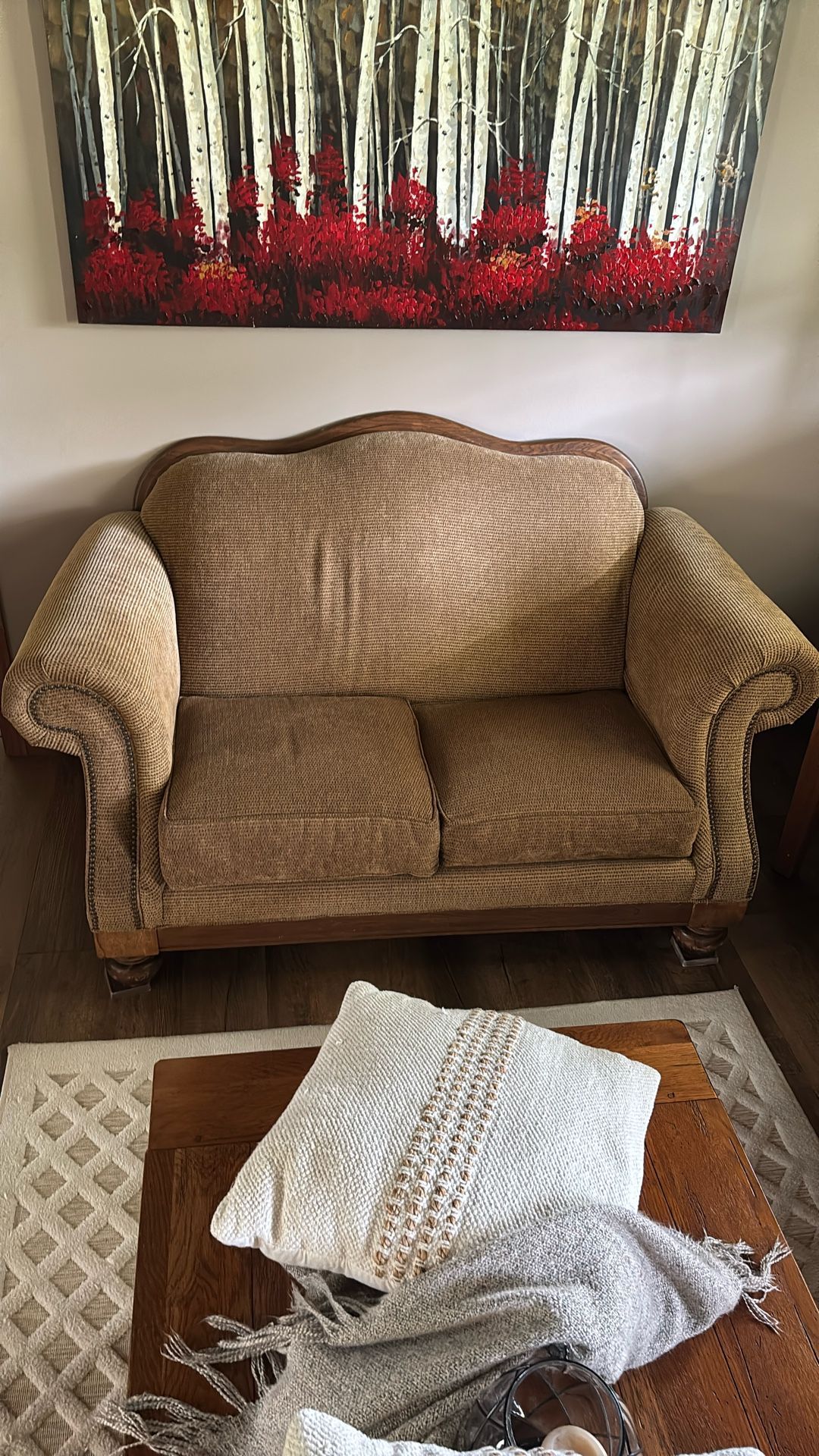 Beautiful Couch And Loveseat