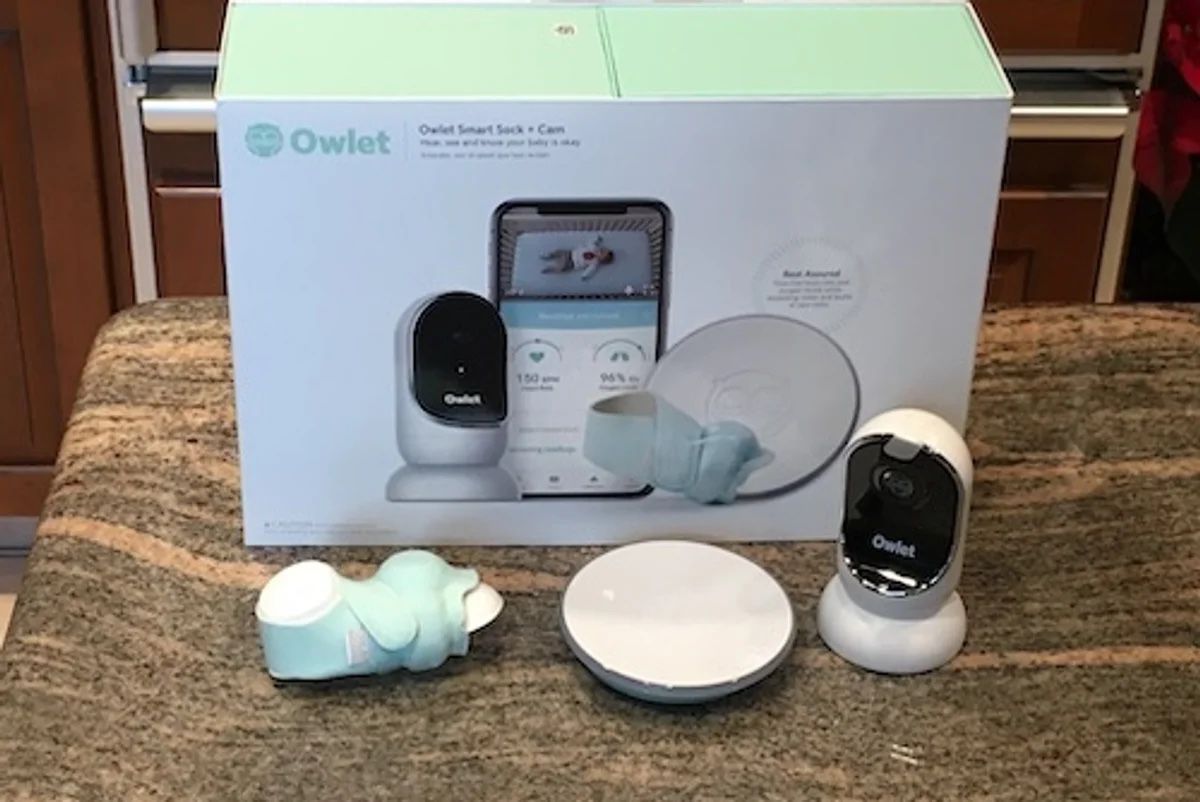 BRAND NEW IN BOX SEALED Owlet Dream Duo Smart Baby Monitor: FDA-Cleared Dream Sock plus Owlet Cam