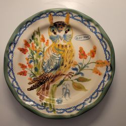 Nathalie Léte Collectors Plate From Anthropology *RARE*