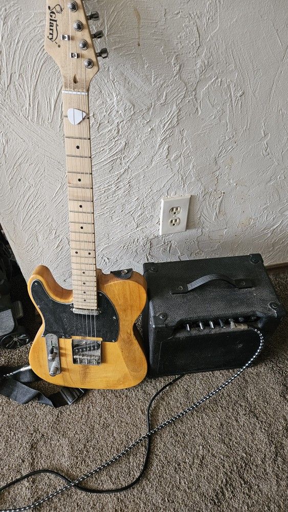 Left Handed Electric Guitar