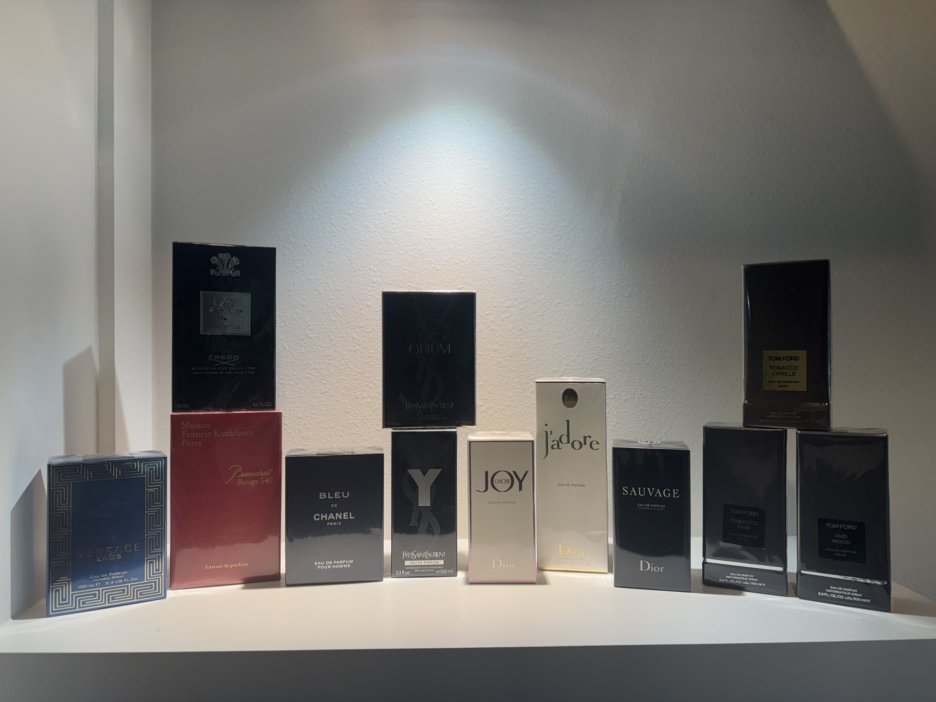 A Variety of Men's and Women's Fragrances