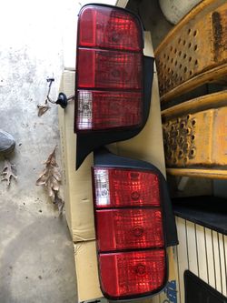 Factory mustang taillights