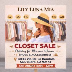 Closet / Garage Sale